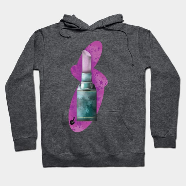 Lipstick Hoodie by basiaradkowska